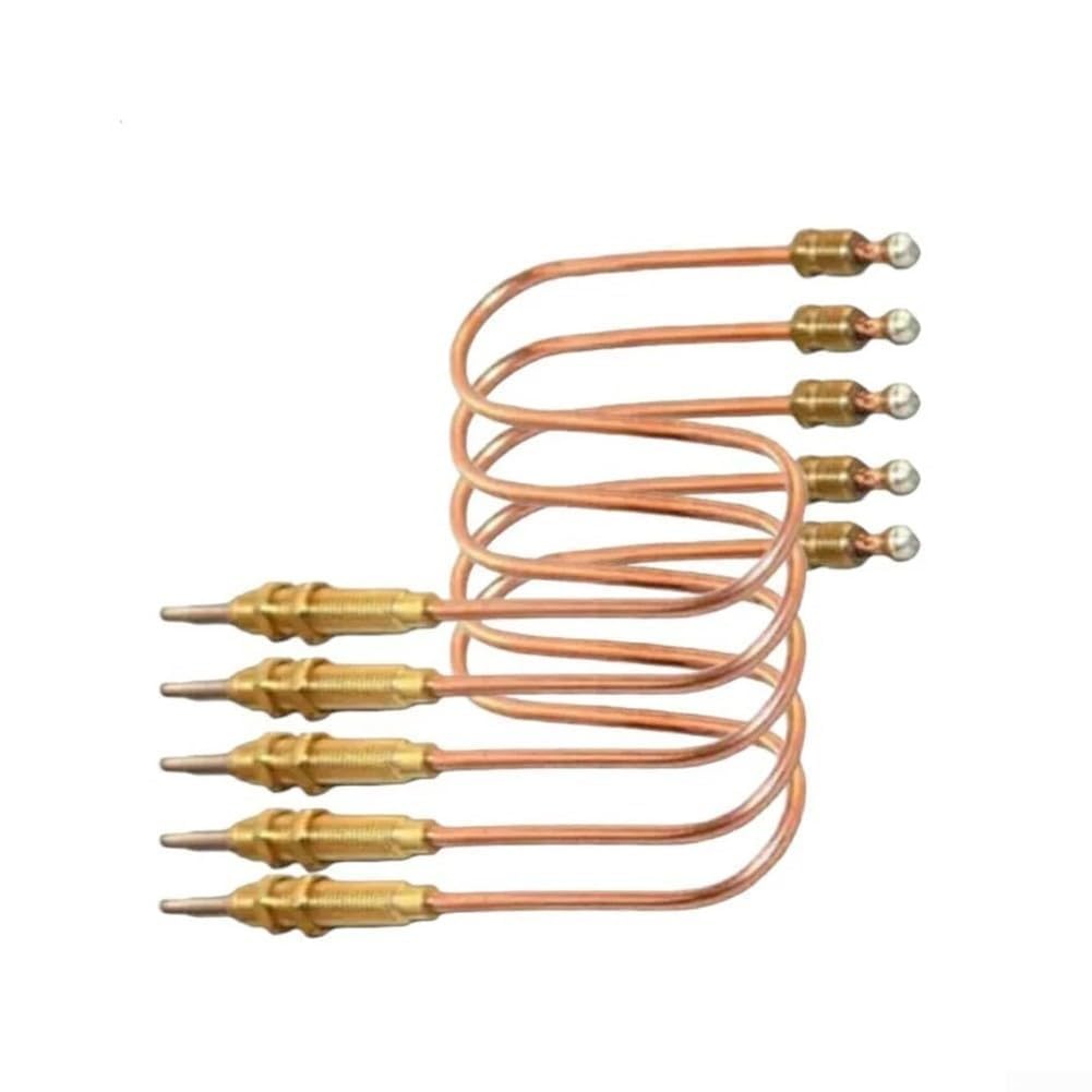 Lot de 5 thermocouples M8 pour barbecue à gaz, chauffage, four, poêle, défaillance de flamme, thermocouple