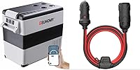 Vista 1 de EUHOMY - Refrigerador de coche (55 litros) + adaptador NOCO 12V y cable de extensión