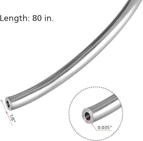 Miniatura 9 de Tubería en espiral inconsútil del acero inoxidable 316316L 14" OD × 0.035" pared x 200 pies de longitud recocido brillante 5100 psi ASTM A269