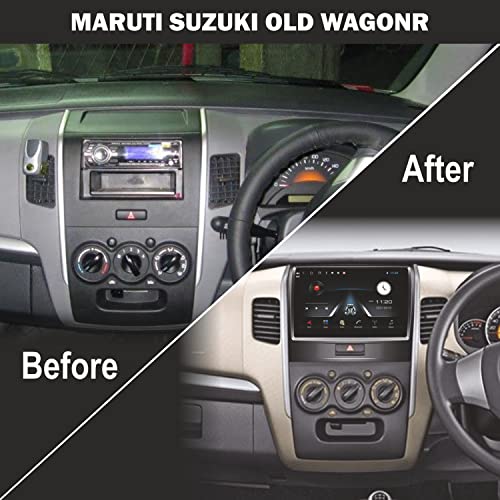 Image of 9-Inch Android Car Radio Receiver | Maruti Suzuki Wagon R (2011-2018) | 2GB RAM + 32GB ROM | Gorilla Glass | Full HD Display | WiFi | GPS | SWC | Reverse Parking Camera