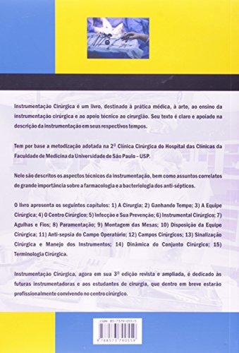 Instrumentação Cirúrgica: Guia de Instrumentação Cirúrgica e de Auxílio Técnico ao Cirurgião