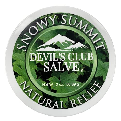 Devil's Club Salve, Snowy Summit, Salve, Pain Relief, Natural Relief, Devil's Club, All Natural, Herbal Salve, Alaska Devil's Club Salve