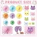 9 Pcs Cartoon Doll House Birthday Party Fan Decorations for Cartoon Theme Cats Birthday Party Supplies Multicolor Cat House Vibrant Fun Hanging Paper Fans for Birthdays Decorations Cute Cat Themed