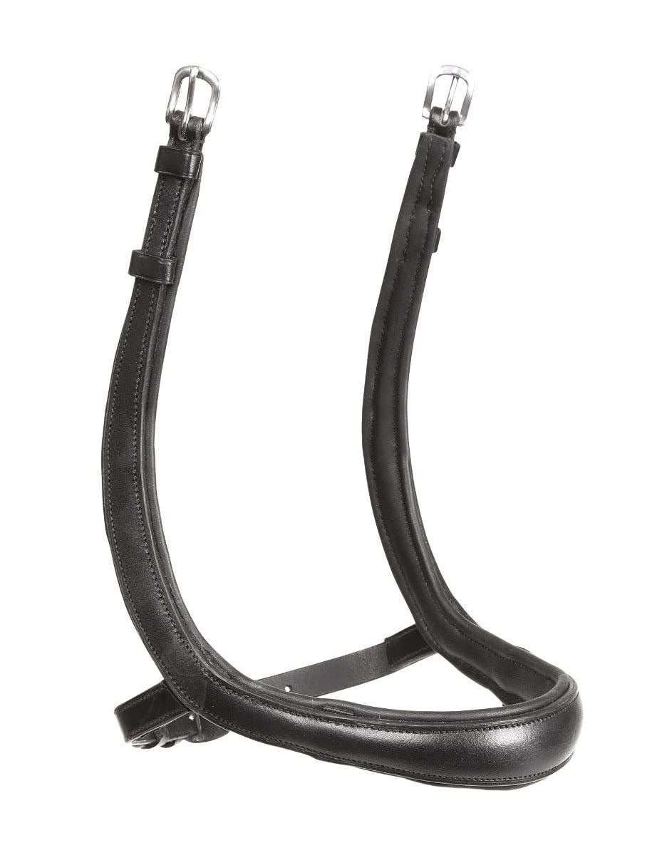 Shires Velociti Rapida Ergonomic Curved Cavesson Noseband (X.Full, Black)