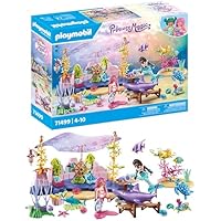 PLAYMOBIL Princess Magic 71499 Sirena Cuidado de Animales,