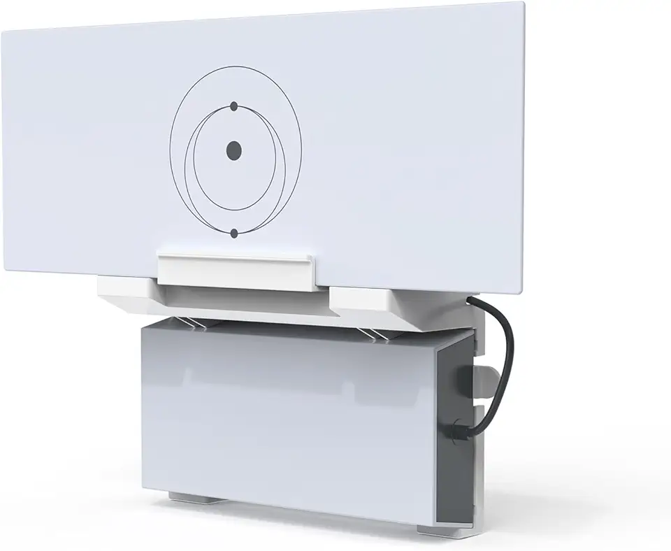 Suporte de roteador Starlink Geração 3, 2 em 1, economia de espaço, suporte de roteador StarLink V3 e suporte de fonte de alimentação, branco