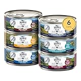 ZIWI Peak Wet Cat Food Variety Pack - Beef, Chicken, Lamb, Mackerel & Lamb, Mackerel, Venison, 6 Pack (3oz Each)
