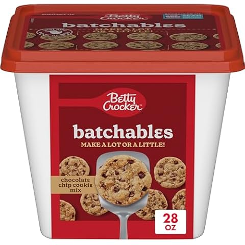 Betty Crocker Batchables Chocolate Chip Cookie Mix Cover