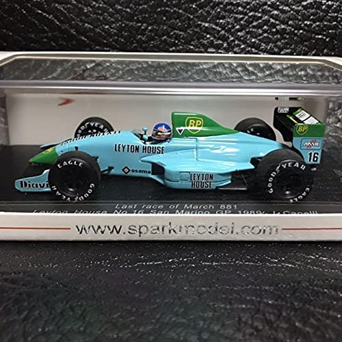 Amazon | 1/43 F1ミニカー レイトンハウス 1989 サンマリノGP
