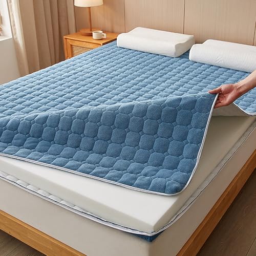 Funda de colchón matrimonial, lavable, protector contra chinches y alergias, protección total de 360°, antipolvo, impermeable, para colchones de tamaño matrimonial