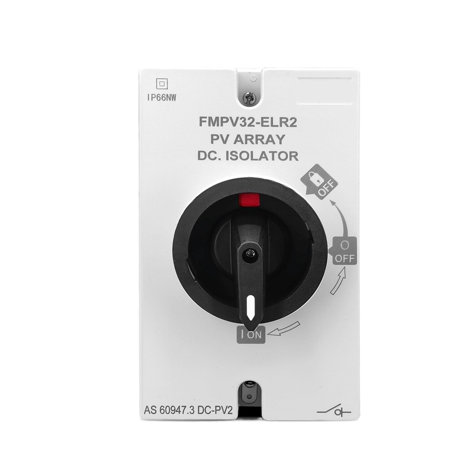 Leotnndq One Color 4P Dc 1200V 32A Ip66 Waterproofhandle Isolator Rotary Switch Disconnector