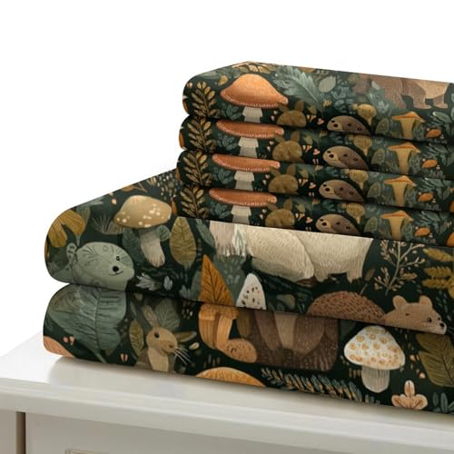 Housse de couette fleurie microfibre 260x220 cm avec taies - 7