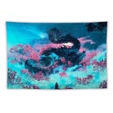 LycarlloPOLO Sekiro Tapestries Punk Comic Games Tapestry 40"×60"