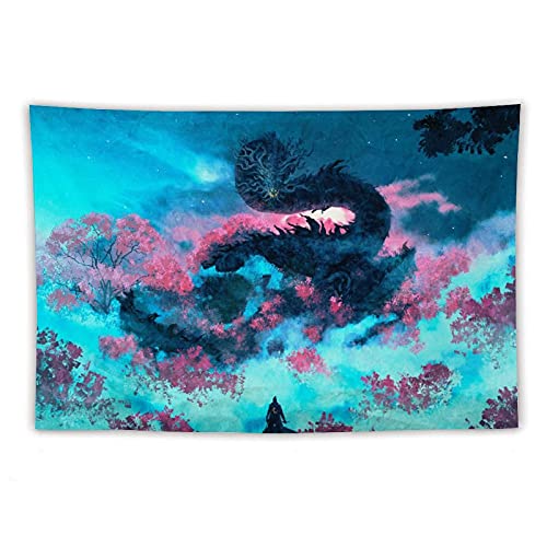 Lycarllopolo Sekiro Tapestries Punk Comic Games Tapestry 40"×60" #TOP25