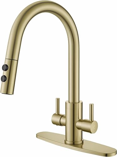 Grifo de cocina, grifo de fregadero de cocina, grifo de fregadero de 2 asas, grifo, grifo de cocina extraíble, grifo con pulverizador, grifo de