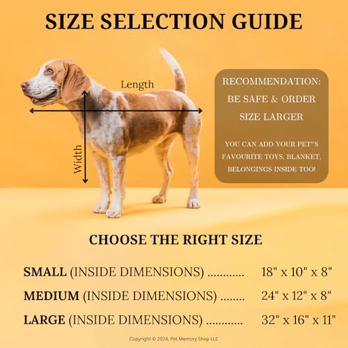 Coffret funéraire pour chiens et chats Pet Memory Shop - 7