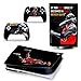 PS5 Skin Disc Edition Console and Controller Accessories Cover Skins Wraps Basketball Sports Design for Playstation 5 Disc Version