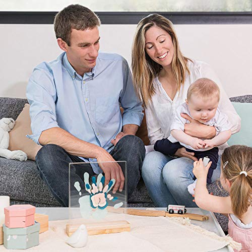Kit Decorativo Family Prints Baby Art - Wooden