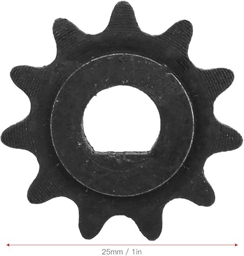 Miniatura 3 de Alomejor Piñón de cadena de la vespa eléctrica Piñón de la impulsión delantera del diente piñón 25H engranaje de alta velocidad del piñón de la