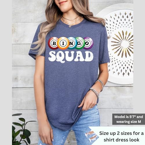 Bingo Squad T-Shirt – Fun Bingo Player Novelty Tee Unisex Lottery & Gambling Gift for Men & Women, Game Night4