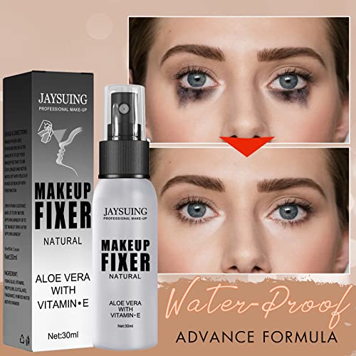 Makeup Setting Spray Long Lasting Makeup Setting Fixer Spray 16 Hr Lock Setting Mist-Blurring & Oil Absorbing Face Setting Spray For Makeup-Long Lasting Makeup Primer And Spray 30Ml #TOP4
