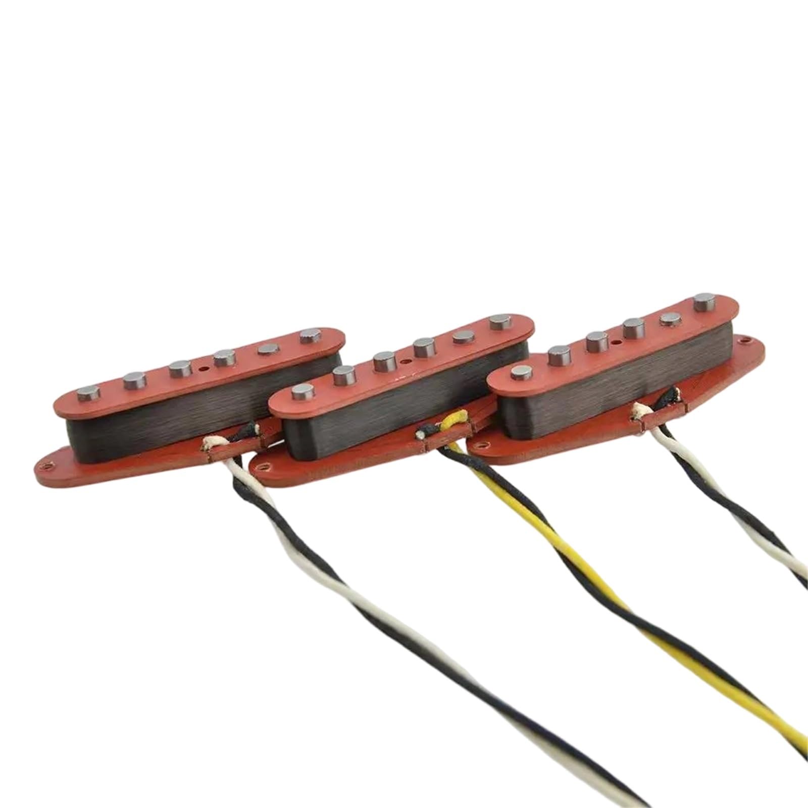 Pastilla De Guitarra Eléctrica Profesional Accesorio De Recogida Profesional Duradero | Pastillas St '57/'62 grabadas a mano