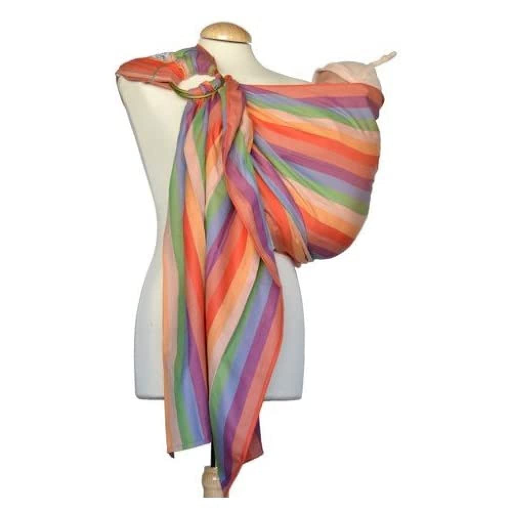 Bandolera cn de sarga cruzada, multicolor