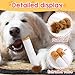Luyuttn 3Pcs Giggle Zigaretten-Hundespielzeug, quietschendes Hundespielzeug, Lustiges Interaktives Plüsch mit Einer Box, Interaktives Spielzeug für kleine, mittelgroße und große Hunde