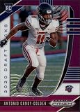 2020 Panini Prizm (NFL) Draft Picks Refractor Purple #167 Antonio Gandy-Golden Liberty Flames (NFL) Draft Picks RC Rookie Officially Licenced NCAA Collegiate and NFLPA Football Panini Panini Football Trading Card (Scan streaks are NOT on the Card Itself)