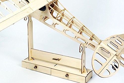 Soporte expositor de balsa madera contrachapada para avión de espuma VT01 6