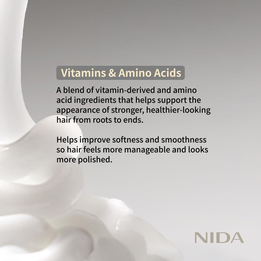 NIDA Ultimate Hair-Thickening & Root-Fortifying Conditioner | Leaves Hair Feeling Soft & Shine, Strengthens & Nourishes All Hair Types | 8.5 fl. oz., 250ml - Image 5