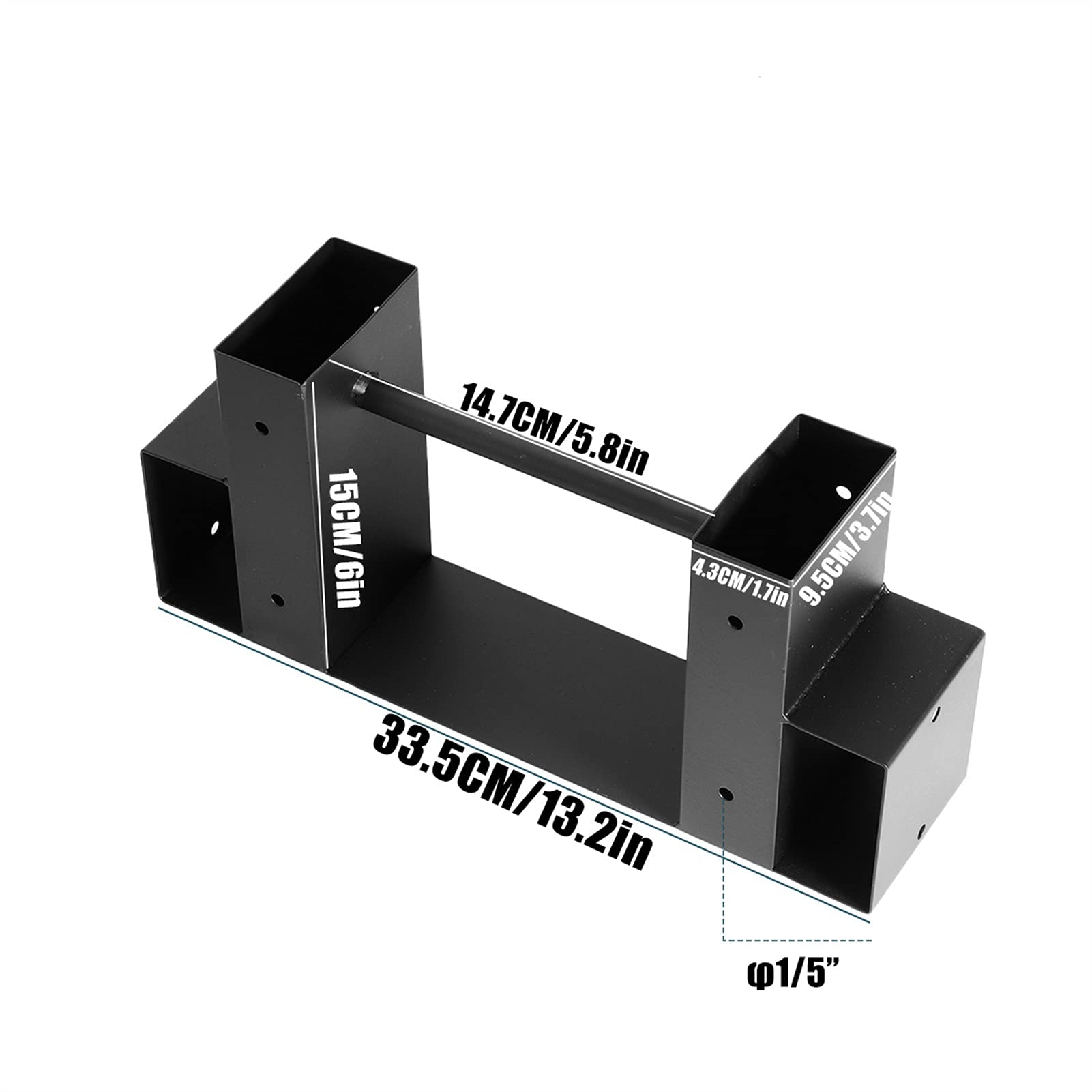 Portalegna per Camino 2pcs Outdoor Crea liberamente Creare legna da ardere STOCCAGGIO STAFFA STACKET KIT STANDARD FIRO PIACCHETTO IN LEGNO PORTA DI STOCCAGGIO CON LUNGHEZZA REGOLABILE Porta-Legna Inte