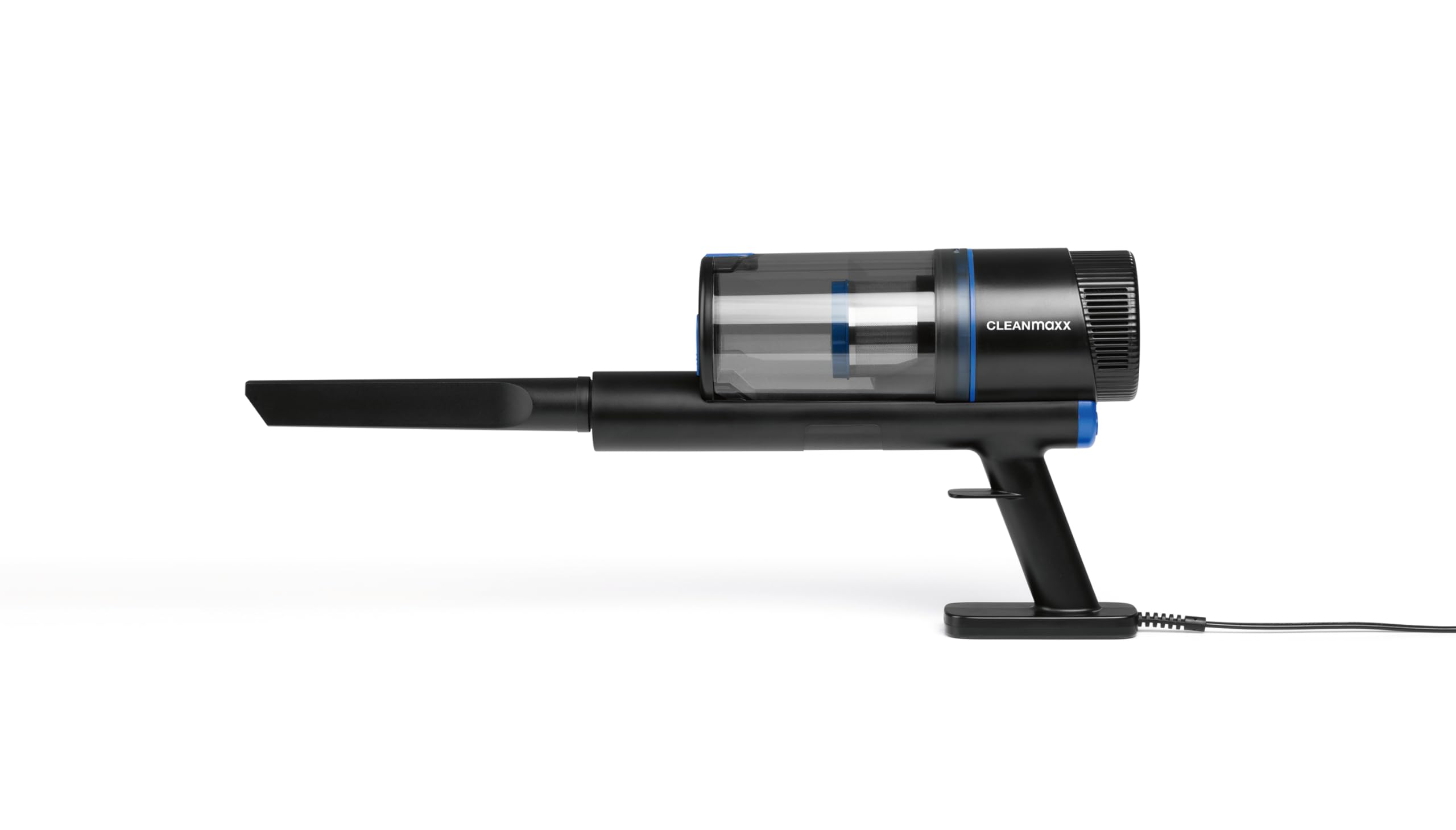 CLEANmaxx Aspirateur cyclonique - Aspirateur de Sol et à Main sans Sac 2 en 1 - Forte Puissance d'aspiration 15 kPa et 600 W - Idéal pour Les Poils d'animaux - avec Filtre HEPA 13 hypoallergénique