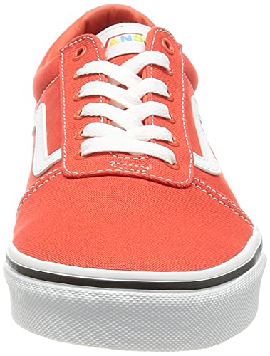 Vans Vans Men's Low-top Trainers Sneaker, Arcade Games Electric Orange White, 4 us