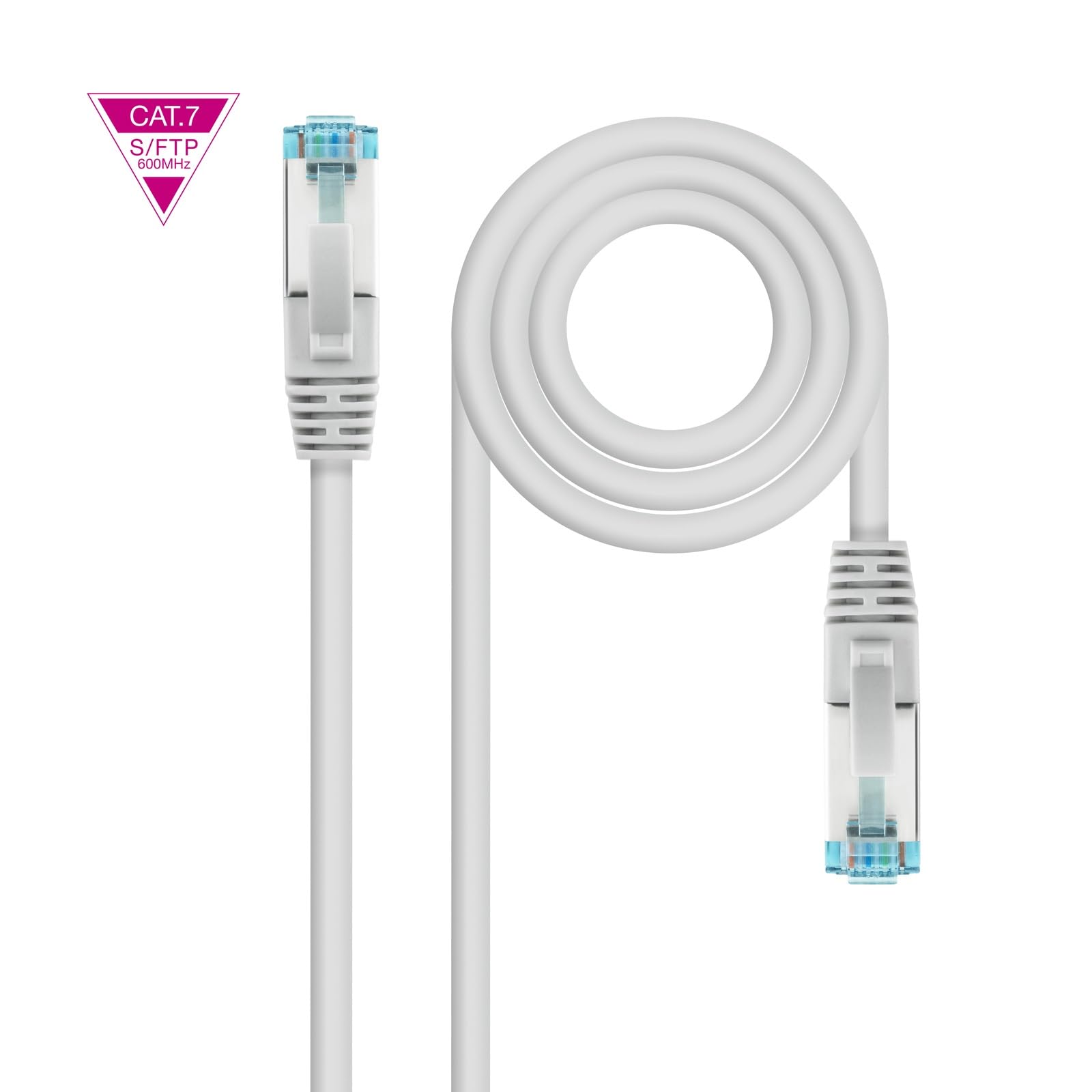 Brightium Cat.7 LSZH SFTP PIMF AWG26 Network Cable 10m Length Provides a Secure and Interference Free Connection for High Speed Networks Ideal for Wiring Systems - Image 2