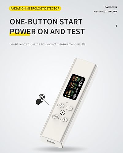 Miniatura 8 de Digital Geiger Counter Detector de radiación nuclear portátil Dosímetro Alfa Beta Gamma Detección de rayos X Detector radiactivo profesional de alta
