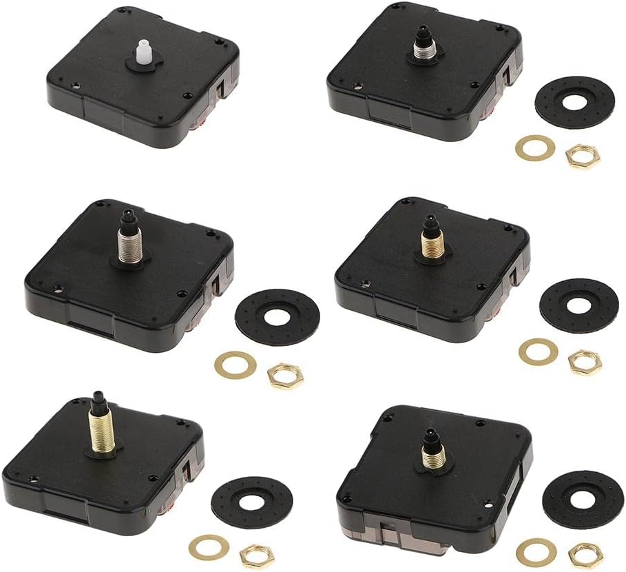 4xQuartz Wall Clock Movement Hands Mechanism Replacement Parts Tool 8.9mm