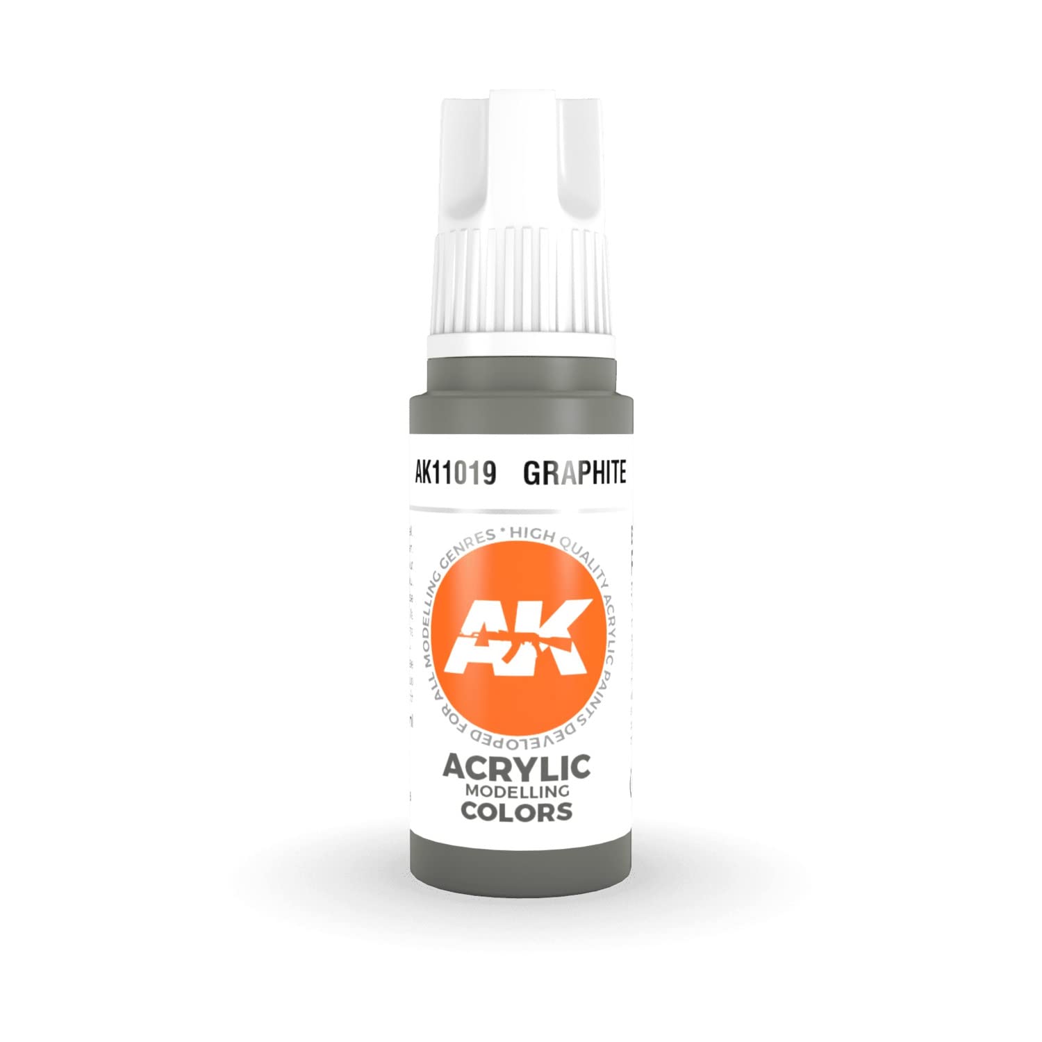 AK Interactive 3rd Gen Acrylic Graphite 17ml