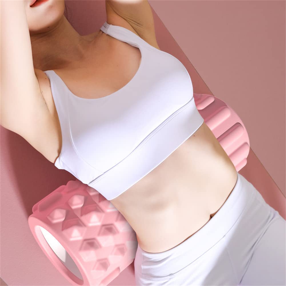 Yoga Schaumstoffrolle 4D Floating Point Eva Hollow Yoga Column Für Übungsmuskelentspannung Und Fitness Beinmassage
