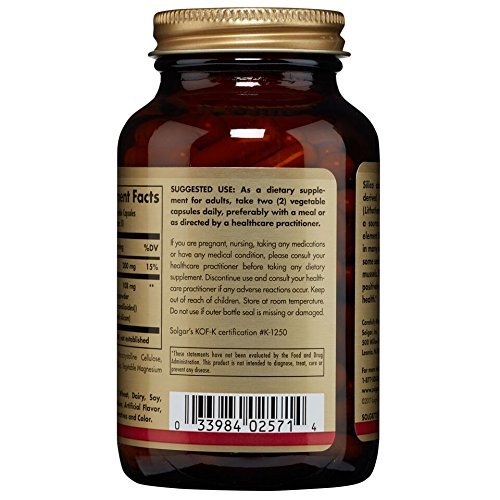 Solgar – Oceanic Silica 25 mg, 100 Vegetable Capsules - Thumbnail 3
