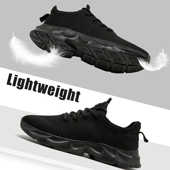 Image of EGMPDA Mens Tennis Shoes Slip On Running Walking Sneakers Non Slip Sport Gym Workout Athletic Lightweight Breathable Casual