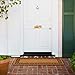 Kempf Greek Key Natural Coco Doormat, 22 by 47 by 0.5-Inch