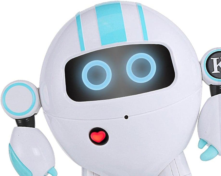 Close-up of JJRC KAQI-YOYO Smart Robot's face