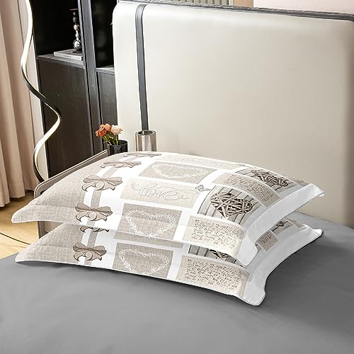 Funda de edredón de algodón de 240 cm con diseño de amor Homemissing 7