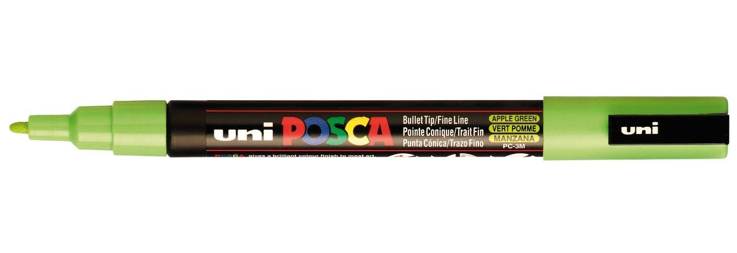 Uni-Ball POSCA PC-3M Marker Green Tip 1 Piece-picture-10