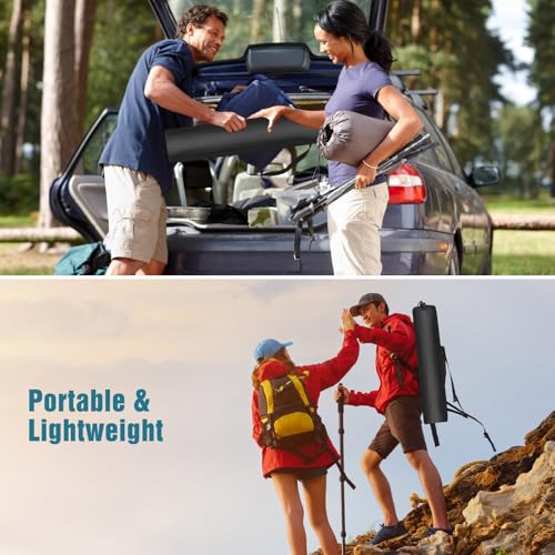 Moclever Mesa de Camping Plegable M2096 – Ultraligera Portátil con Porta Vasos y Bolsa de Transporte, Perfecta para Aventuras al Aire Libre, Picnic, Playa, BBQ, Senderismo y Uso en Casa miniatura 5