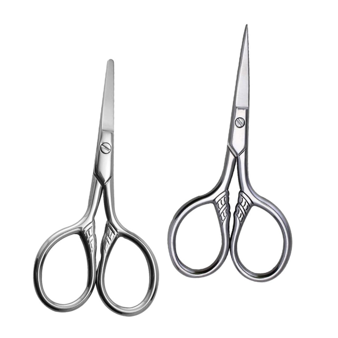 Healeved 10pezzi Inossidabile Per Grooming Per e Sopracciglia Affilata e Arrotondata Strumento e Resistente