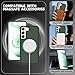 XNXA for Samsung Galaxy S22 Case Magnetic, Compatible with Magsafe 6.1 Inch Slim Fit Skin-Feel Heavy Duty Protection Wireless Charging Lightweight Shockproof Anti-Slip Protective Phone Cover (Green)