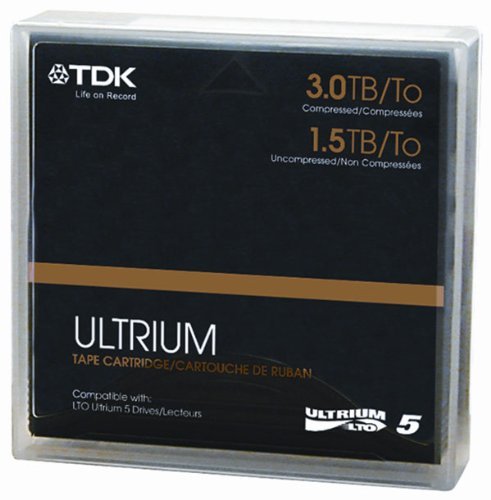 TDK Life on Record LTO 5 Ultrium (1.5/3.0 TB) Data Cartridge (61857) -