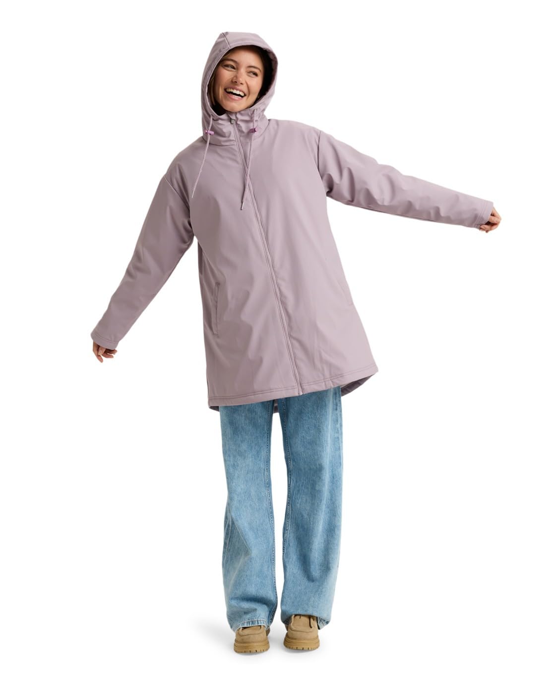 Roxy Rain Road Polar Zip Chaqueta Mujer (Pack de 1)